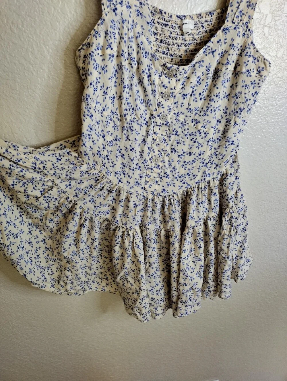 aerie floral romper